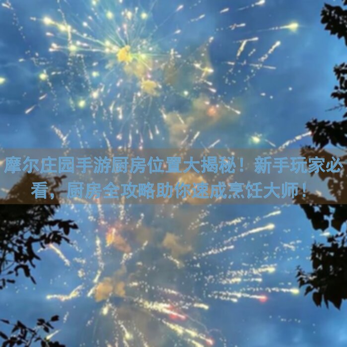 摩尔庄园手游厨房位置大揭秘！新手玩家必看，厨房全攻略助你速成烹饪大师！