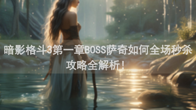 暗影格斗3第一章BOSS萨奇如何全场秒杀攻略全解析！