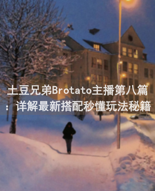 土豆兄弟Brotato主播第八篇：详解最新搭配秒懂玩法秘籍